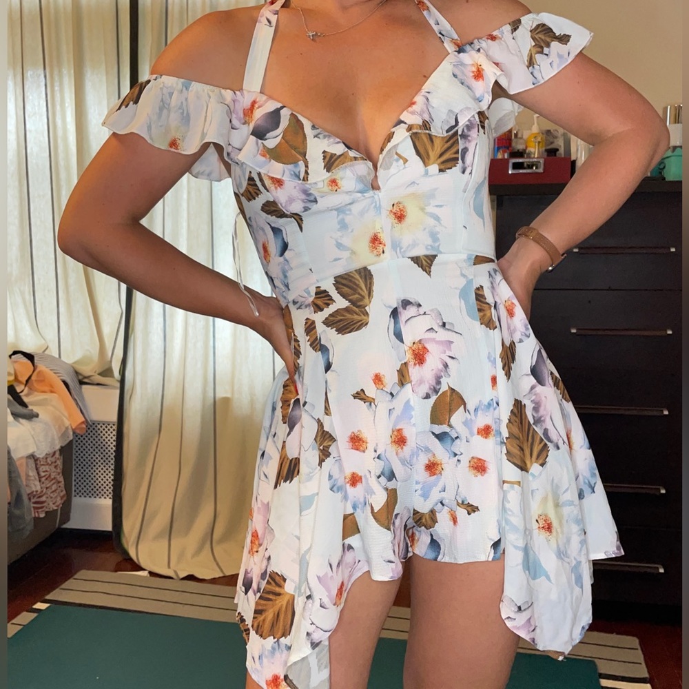 Solaris floral romper